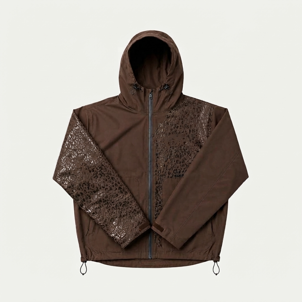 Heat Reactive Ski Jacket — Brown