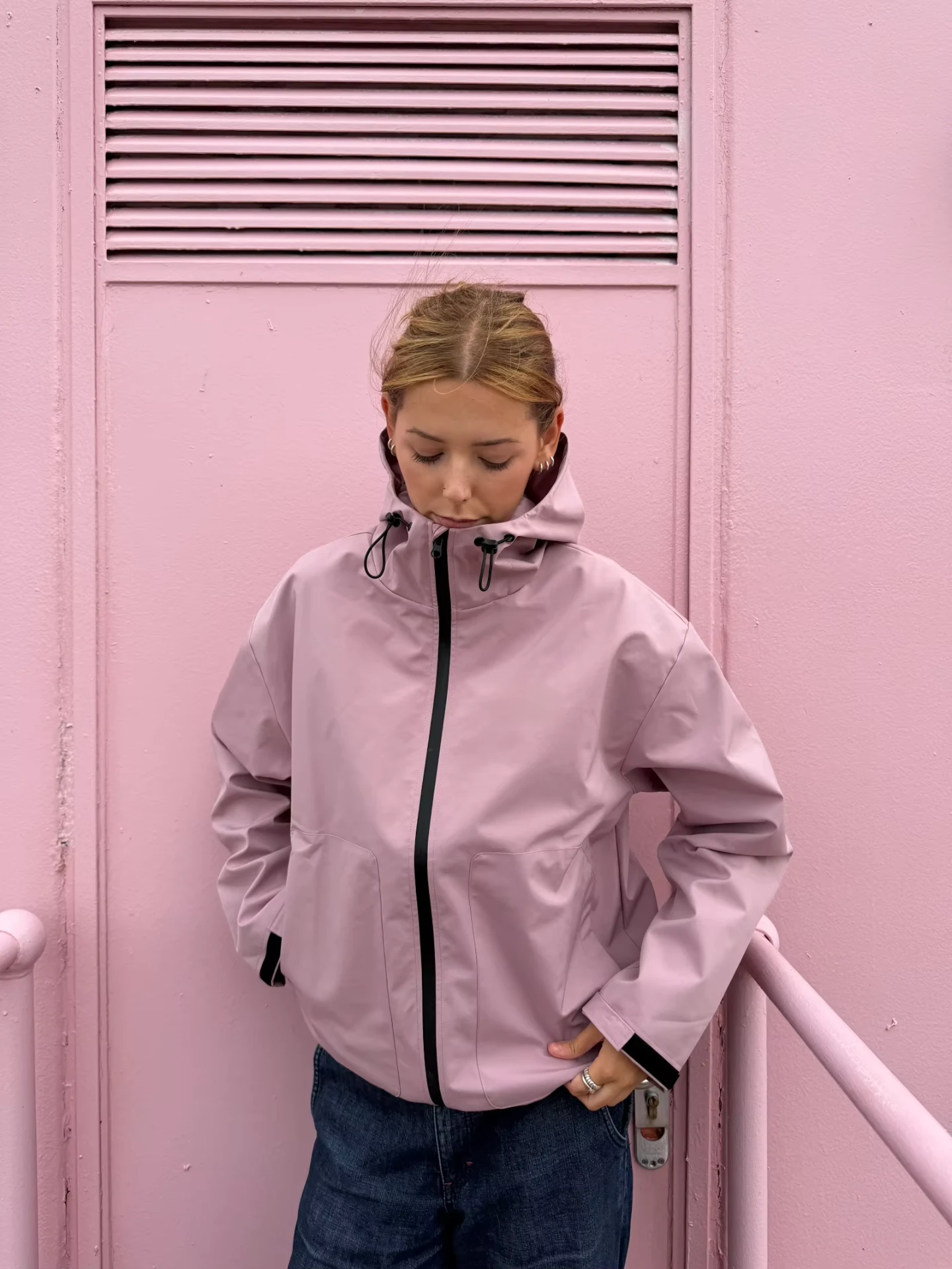 Heat Reactive Ski Jacket — Pink